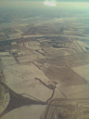 View from the plane